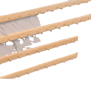 首饰展示架服装饰品店耳钉耳环项链上墙袜子陈列架创意松木条挂架