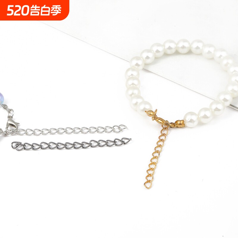 DIY饰品配件材料 链条金属延长链 制作手链项链加长链调节链尾链