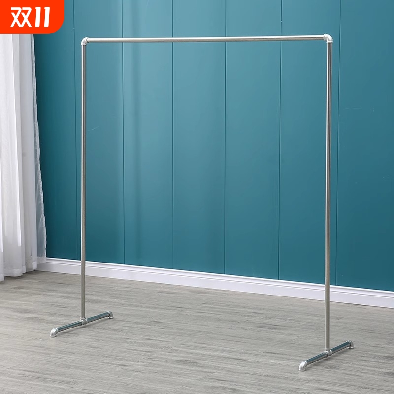 加粗加厚镀锌钢管衣架