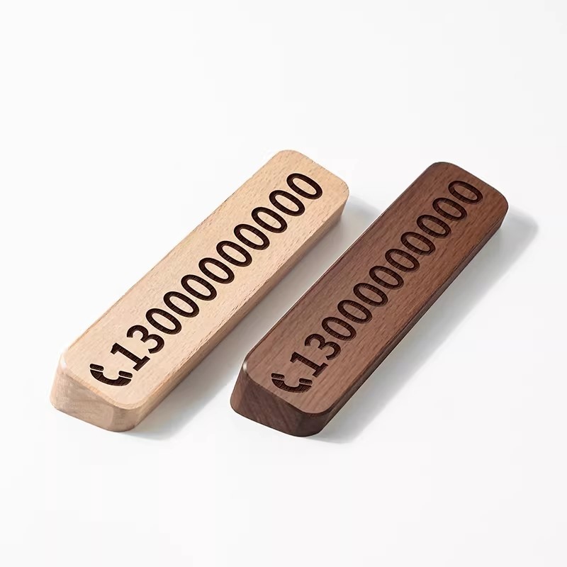 黑胡桃木质临时停车号码牌手机电话挪车牌汽车摆件车上车载移车卡,汽车用品/电子/清洗/改装,停车号码牌,淘宝优惠券,粉丝福利购,淘宝优惠卷