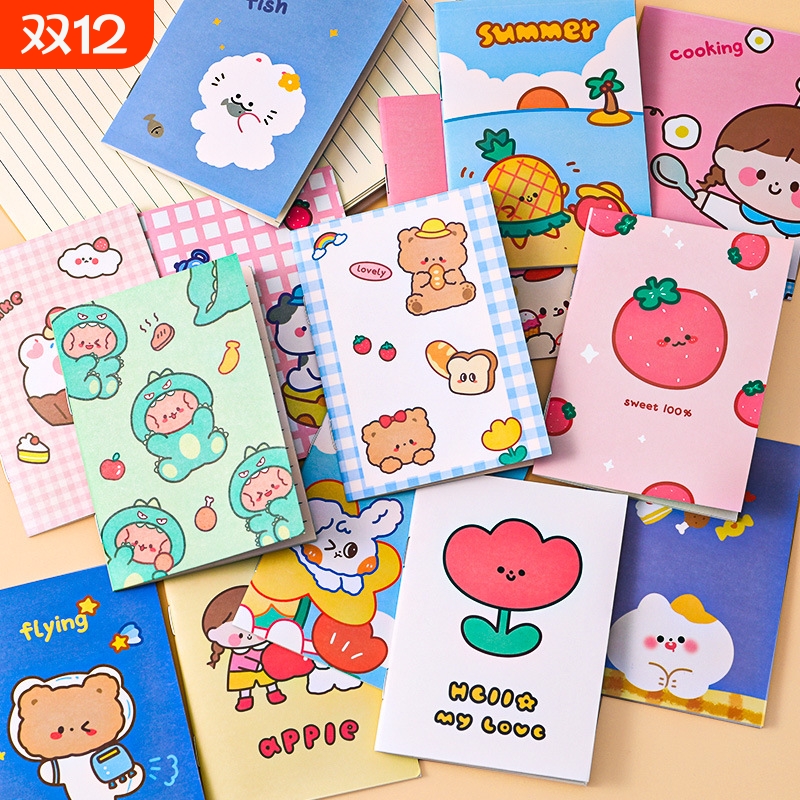 韩国文具 小本子卡通记事本软面抄 64k幼儿园小学生奖品小礼物