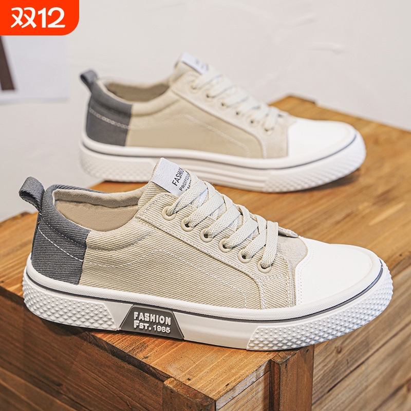 帆布鞋男鞋春夏新款|千人加购