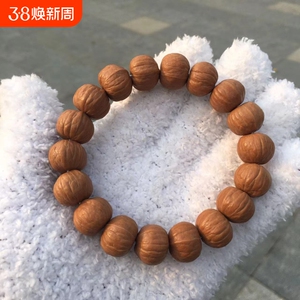 猴头土豪串京八棱小核桃手串凤羽猴头南瓜桩男女单圈佛珠文玩