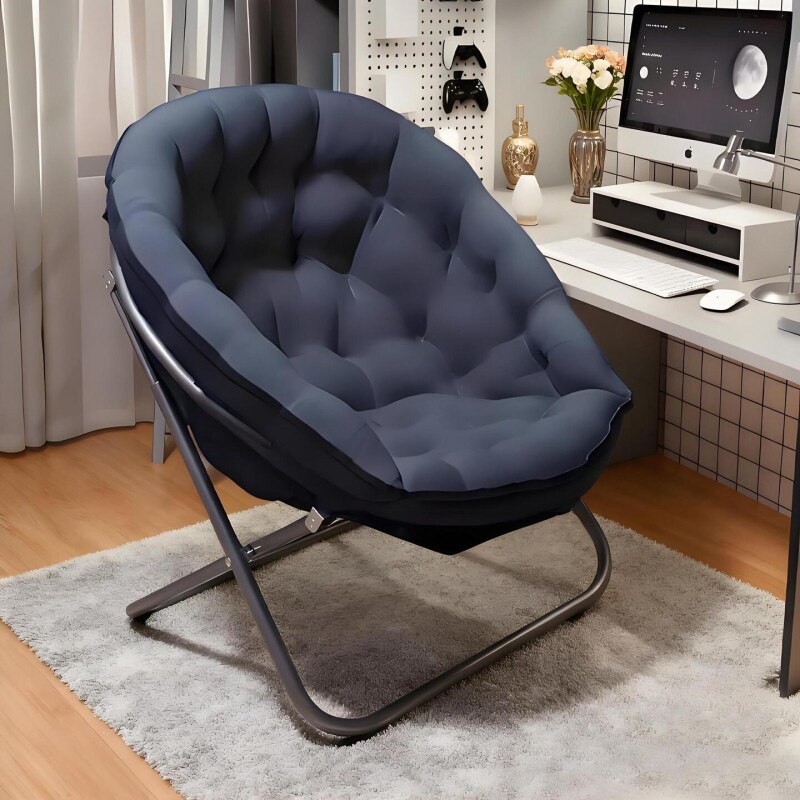 懒人沙发宿舍椅子寝室懒人沙发学生宿舍休闲电脑椅阳台折叠躺椅子