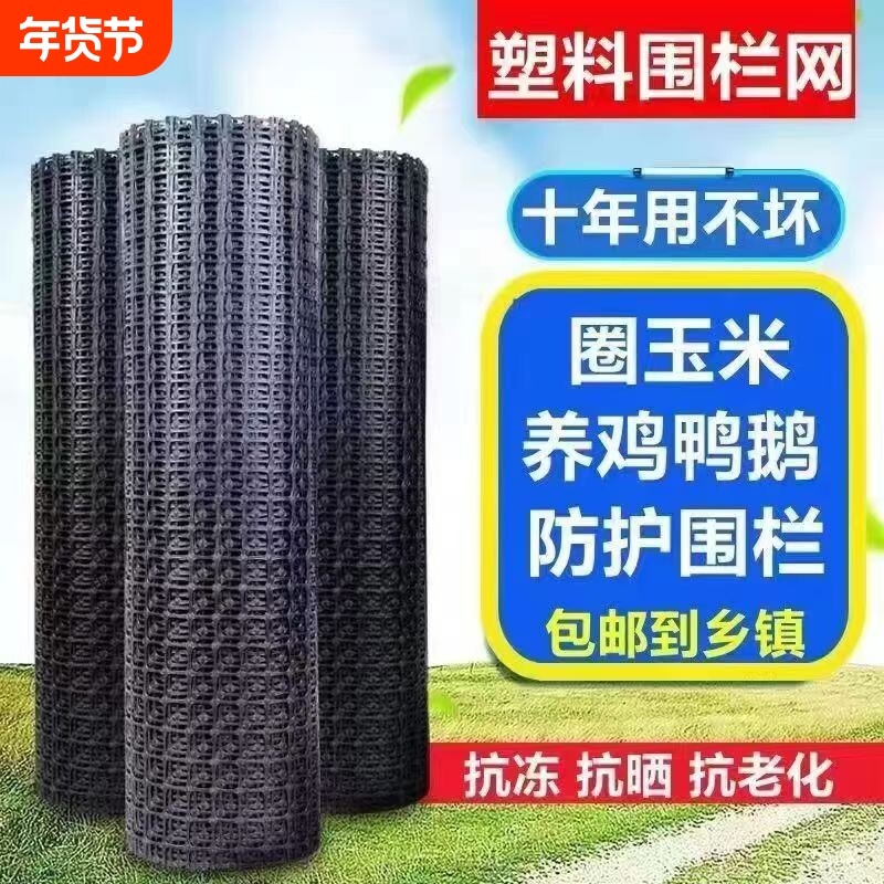 养殖网玉米网塑料网塑料围栏网养鸡网围栏防护网鸡网菜园鸡鸭菜地