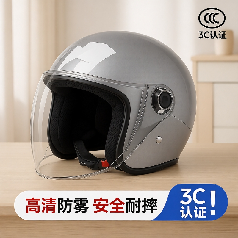 冬季防寒电动车头盔|千人加购