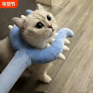 猫咪讨伐棒毛绒乌萨奇抓猫玩具玩偶抓猫叉耐抓耐咬互动型专用玩具