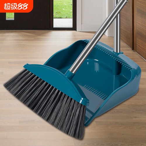 扫把家用簸箕套装加大组合加厚两件套软毛撮箕扫地扫帚笤帚室内