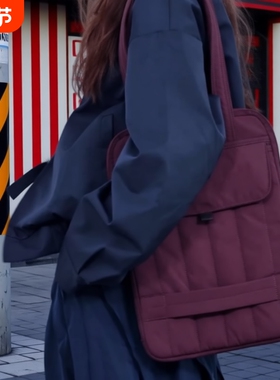 25新款单肩包原创同款多用途托特包简约通勤ipad防护包手提电脑包