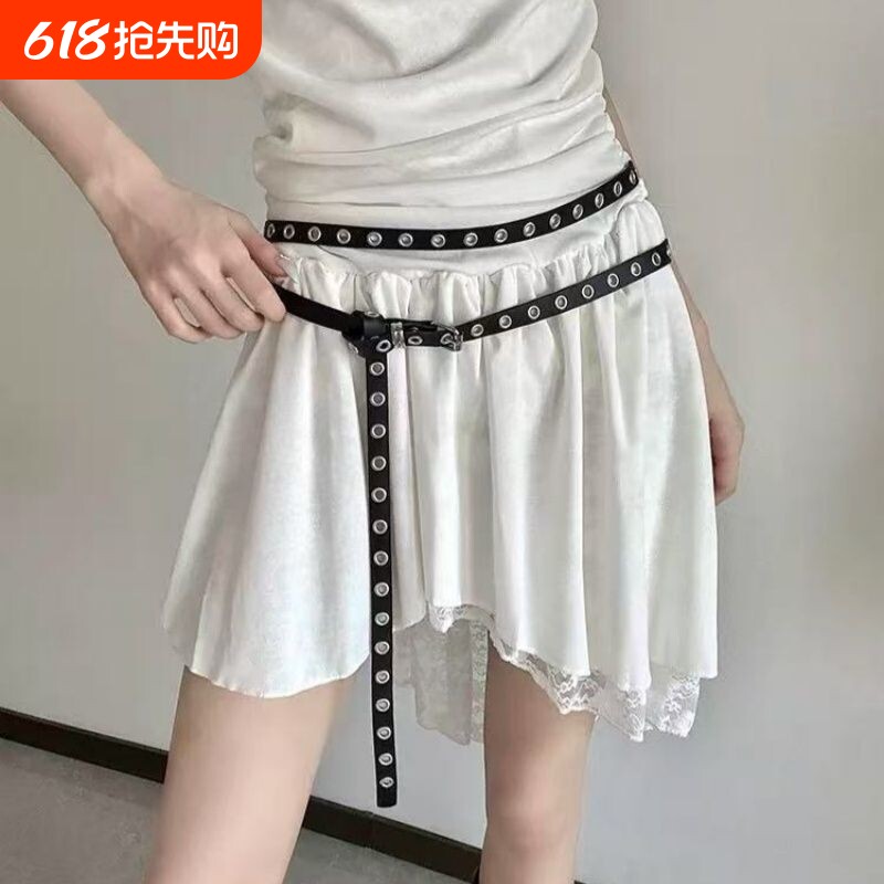 明星同款腰带衣裙细皮带任意打结配饰裙带女式百搭腰链辣妹