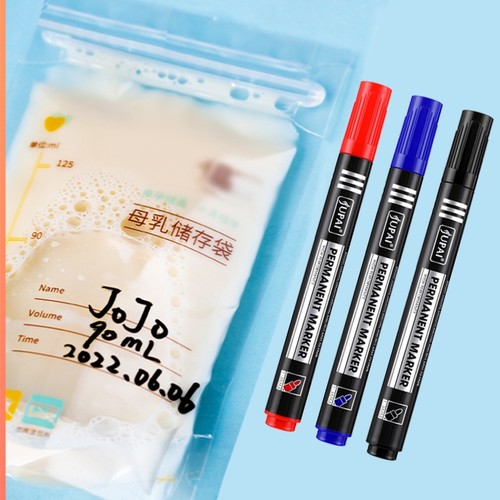 防冻环保储奶袋记号笔
