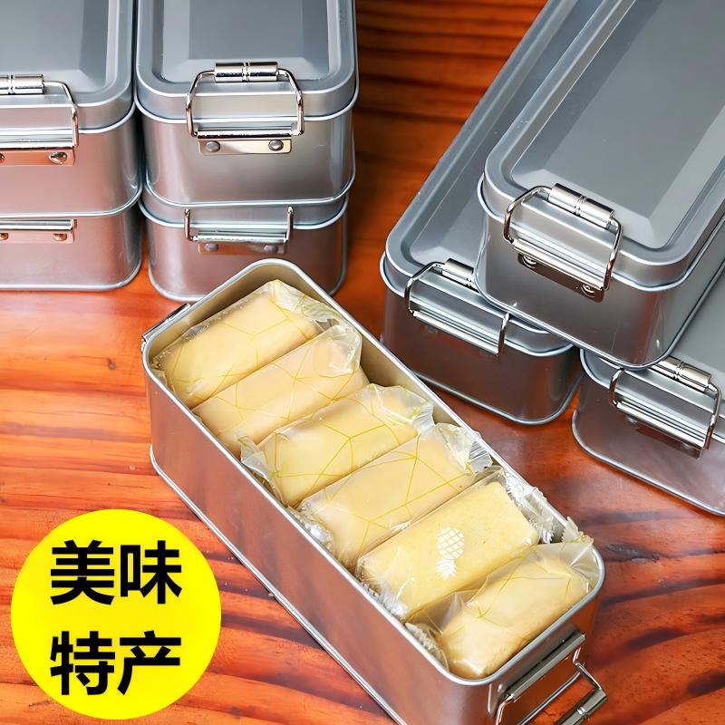 台湾师傅手艺铁盒子凤梨酥厦门风味特产零食早餐代餐零食品点心行