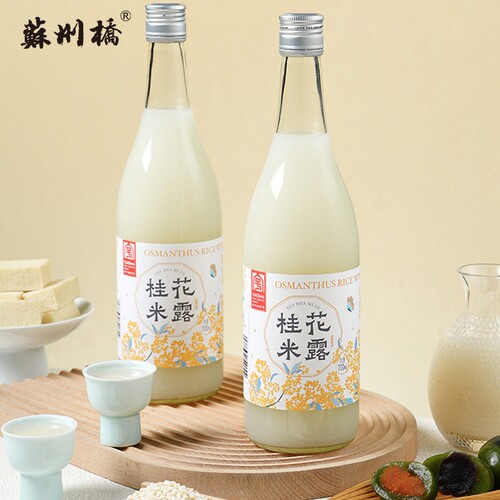 苏小乔桂花米露米酿0.5度