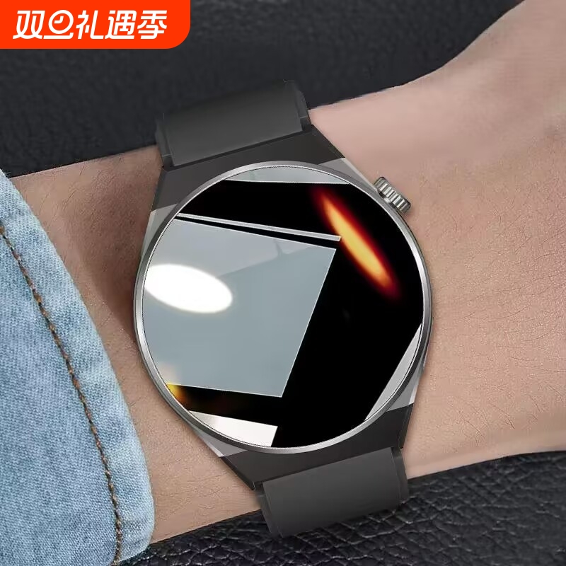 华强北智能手表蓝牙通话跑步健康监测watch4多功能运动手环防