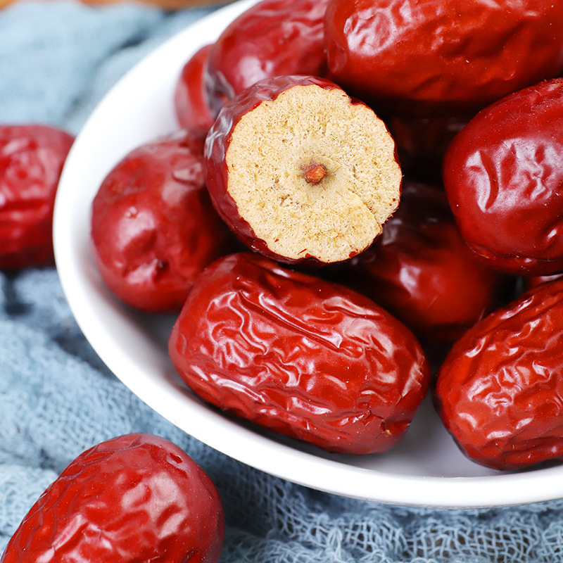 新疆红枣灰枣干枣煲汤煮粥泡茶养颜补气血休闲解馋零食开袋即食