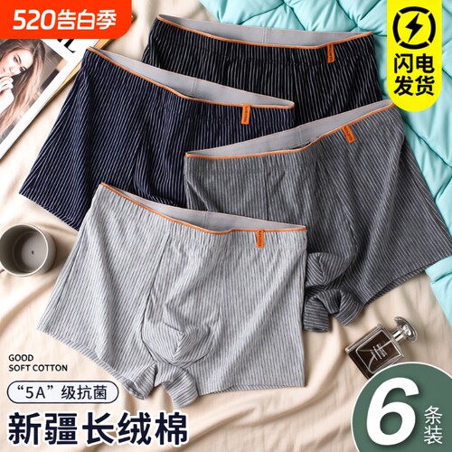 纯棉抗菌内裤3条装|超8000次加购