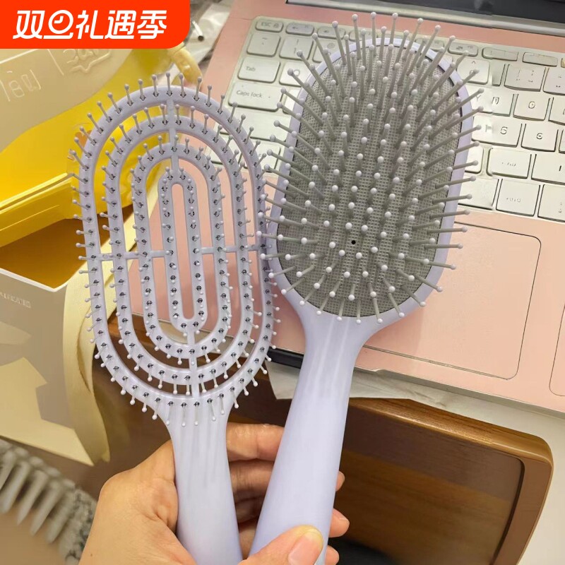 清仓】网红排骨气囊梳顺发按摩气垫梳学生宿舍梳子女家用蓬松头梳