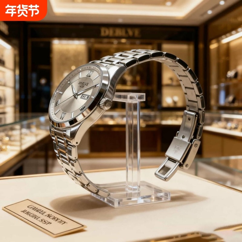 老人手表男士爸爸女款情侣表防水老年人学生石英表男款非机械表礼