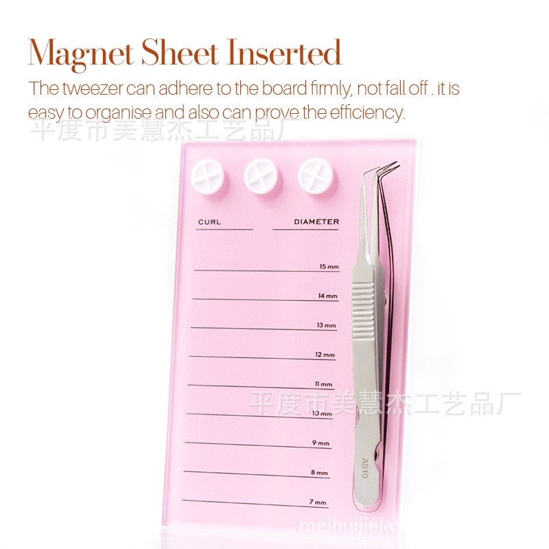 亚克力嫁接睫毛操作盘刻度板可磁吸放置镊子多功能睫毛辅助工具,彩妆/香水/美妆工具,化妆/美容工具,淘宝优惠券,粉丝福利购,淘宝优惠卷
