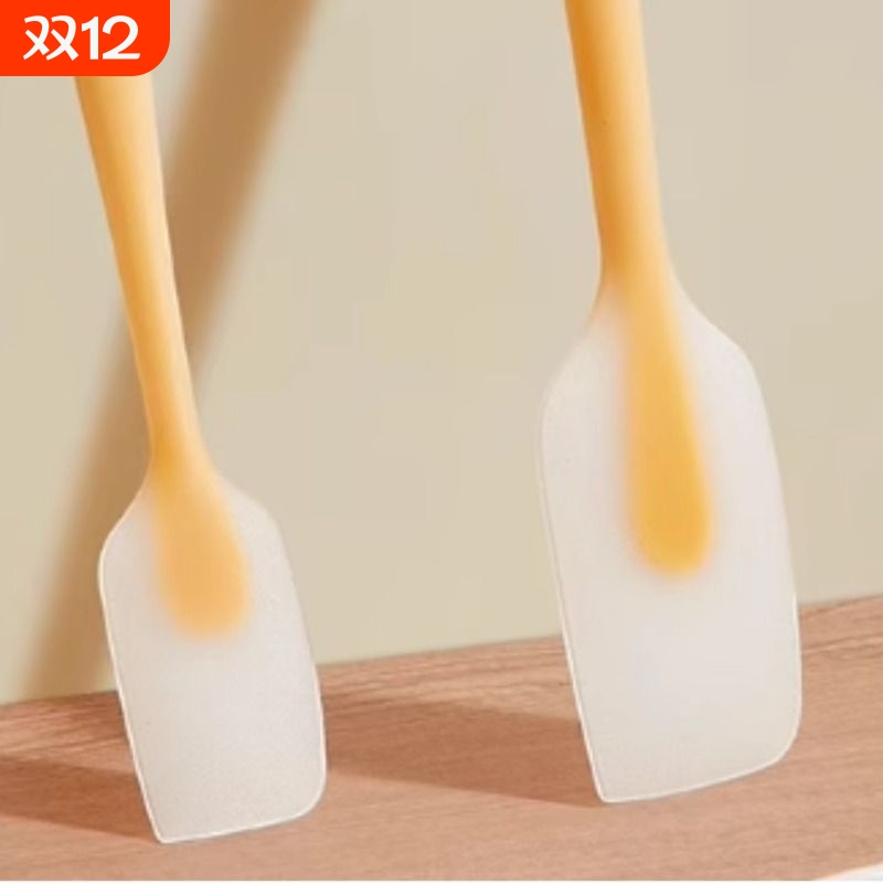 硅胶刮刀烘焙工具食品级耐高温硅胶铲油刷铲子搅拌