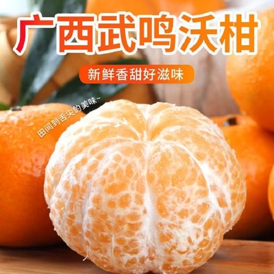 正宗广西武鸣沃柑薄皮柑橘子9斤新鲜桔子水果橘子当季砂糖蜜柑