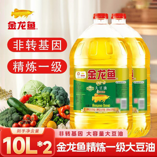 金龙鱼非转基因精炼一级大豆油