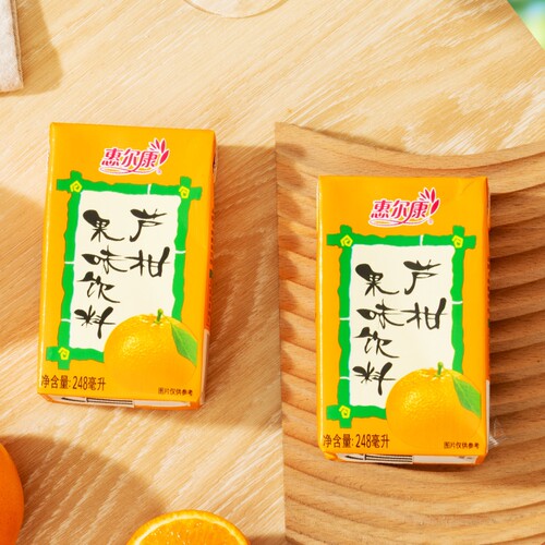 惠尔康芦柑饮料清凉解腻怀旧饮料