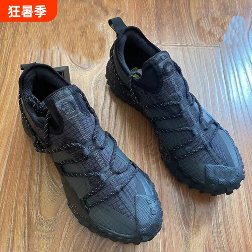 2026登山鞋越野LOW复古户外休闲鞋机能男鞋女鞋防水耐磨‮ACG紫色