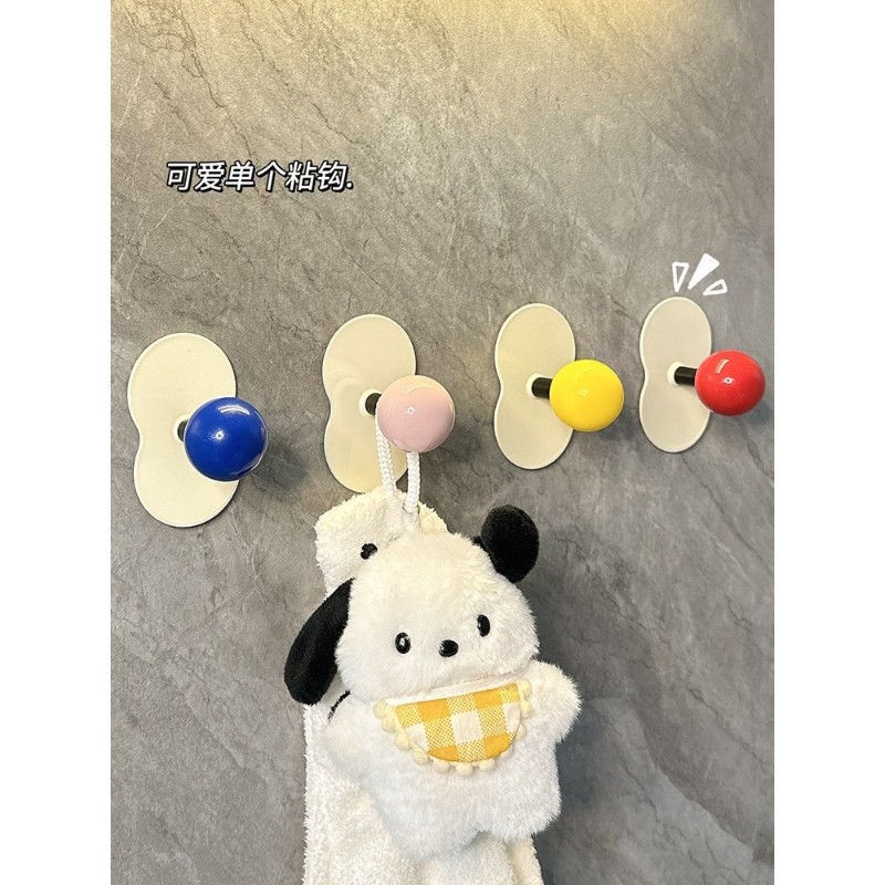 多巴胺挂钩强力粘胶贴墙壁免打孔发饰收纳架厨房浴室免钉挂勾粘钩,家庭/个人清洁工具,粘钩,淘宝优惠券,粉丝福利购,淘宝优惠卷