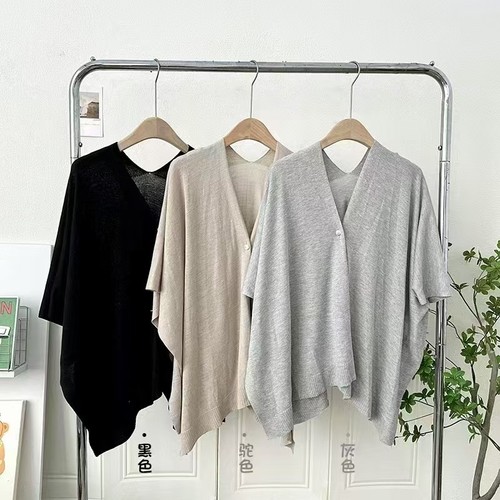 防晒披肩女2025夏薄款长罩衫