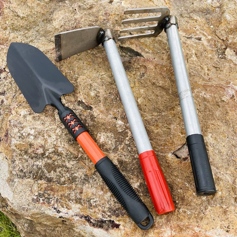 铁柄小锄头儿童挖红薯地瓜钓鱼种花种菜锄耙除草挖野菜锄种植工具