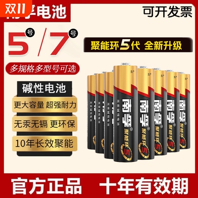 南孚电池聚能环5代碱性电池