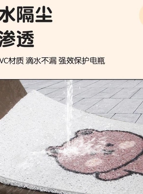 适用雅迪m6s一m脚垫专用防水防滑踏板电动车脚踏垫子装饰小配件