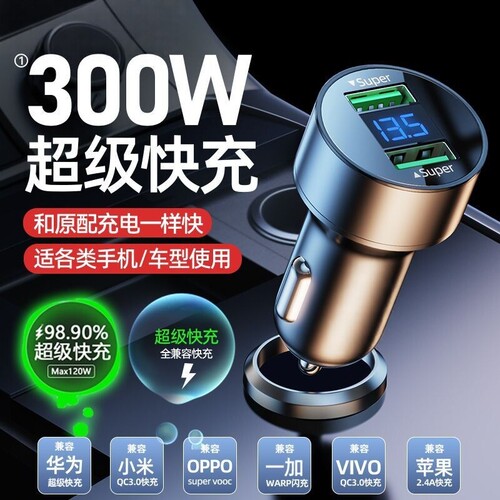 车载六合一快充车充|千人加购