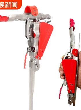 不锈钢自动钓鱼支架海竿地插海杆支架抛竿提竿器起竿器弹杆支架簧