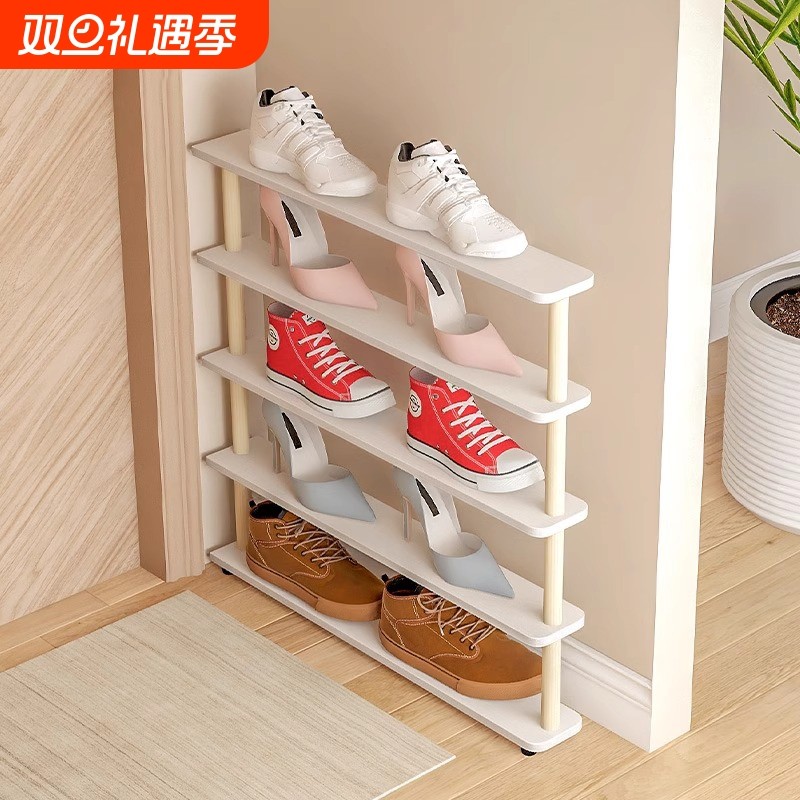 鞋架小窄门口家用窄鞋架窄缝超窄鞋子收纳架超薄鞋柜迷你窄小鞋架