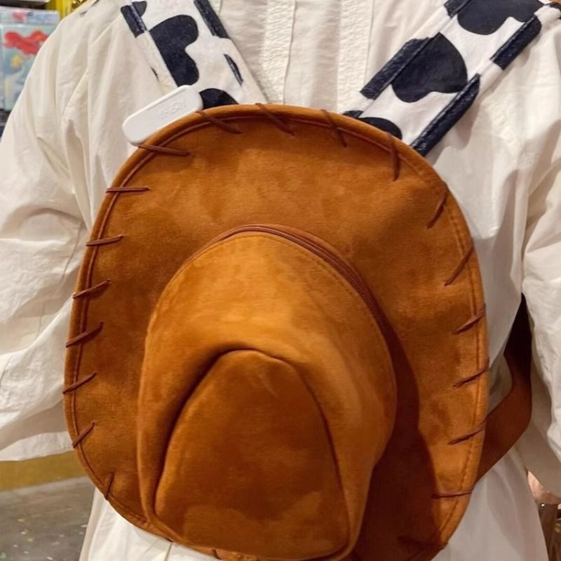 创意情人节帽子双肩包胡迪包卡通可爱背包学生书包卡通生日礼物