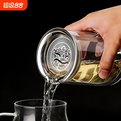 泡茶神器茶水分离玻璃泡茶壶