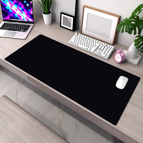 职业鼠标垫小号电竞游戏专用简约纯黑中职业同款顺滑无畏契约桌垫