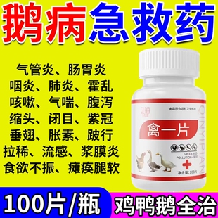 养鹅鹅病专用药鹅站不瘫起来软脚鸡滑膜痪效鸽鸭鹅浆膜专药用鹅病