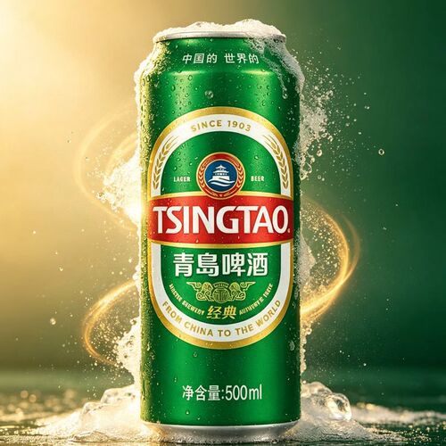 青岛啤酒经典10°拉格500ml12听