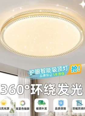 新款爆款卧室灯LED客厅吸顶灯主卧房间灯具现代简约高级感轻奢