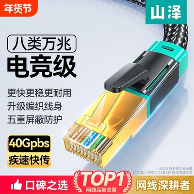山泽万兆网线电竞级编织