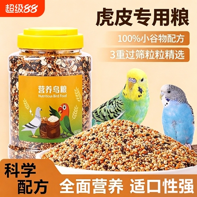 【鹦鹉都爱吃的粮食】天然五色黍