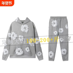 金州勇士波杰姆斯基同款欧码秋冬发泡印花大码套装全系列工厂批发