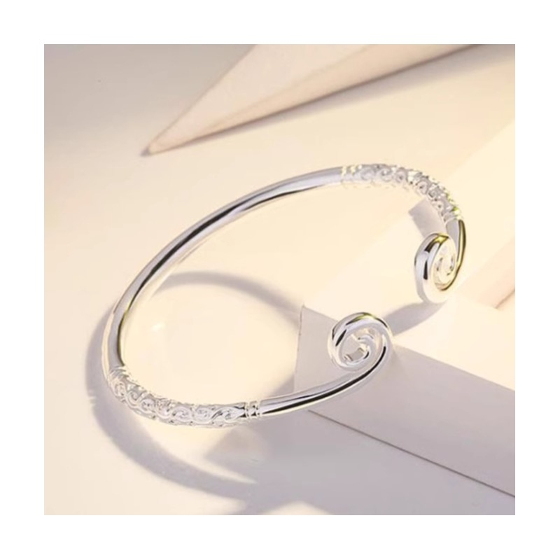 新中式紧箍咒齐天大圣女生银色手镯情侣金箍棒手镯神话孙悟空