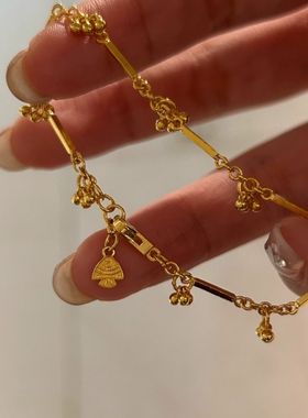 新中式硕果累累小金鱼手链复古轻奢时尚休闲百搭高级感精致手饰品