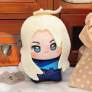 捷风玩偶毛绒玩具无畏契约棉花娃娃努努jett努努瓦罗兰特公仔10cm