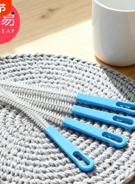 吸管刷B1pl200-壶嘴清洁刷茶壶茶具吸管刷油壶小缝隙清洗刷子工具