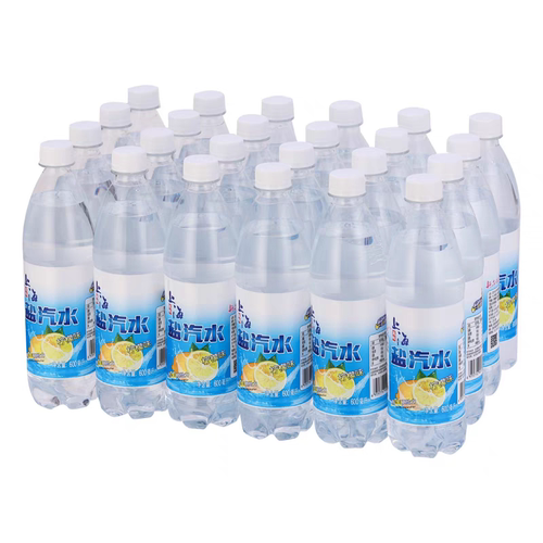 老上海风味盐汽水柠檬味600ml*24瓶夏季饮品解渴整提批发包邮
